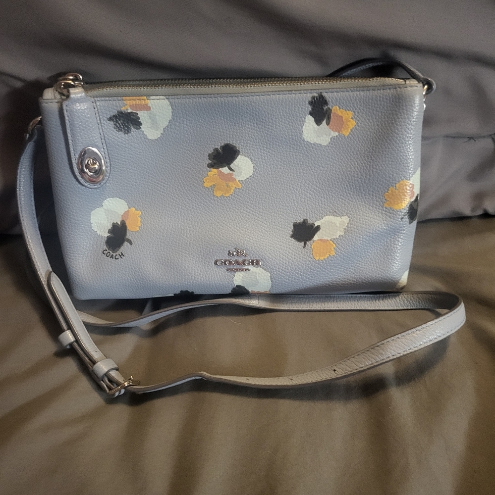 Blue Coach Purse